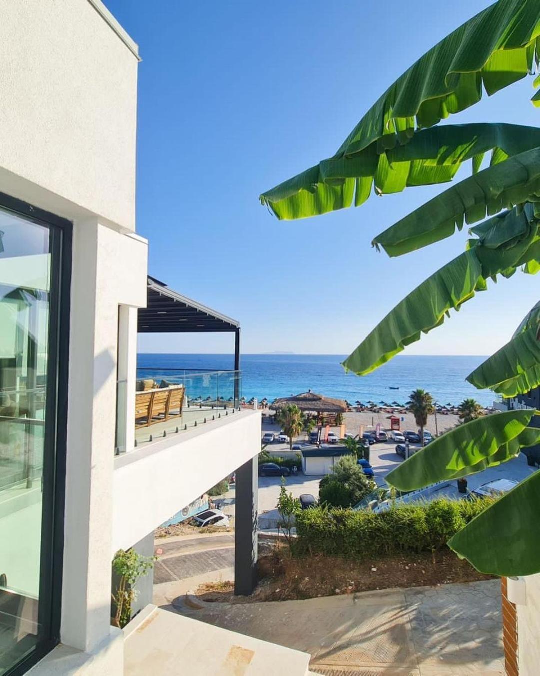 Palladium Beach Hotel- Private Beach Included Dhërmi Exterior foto