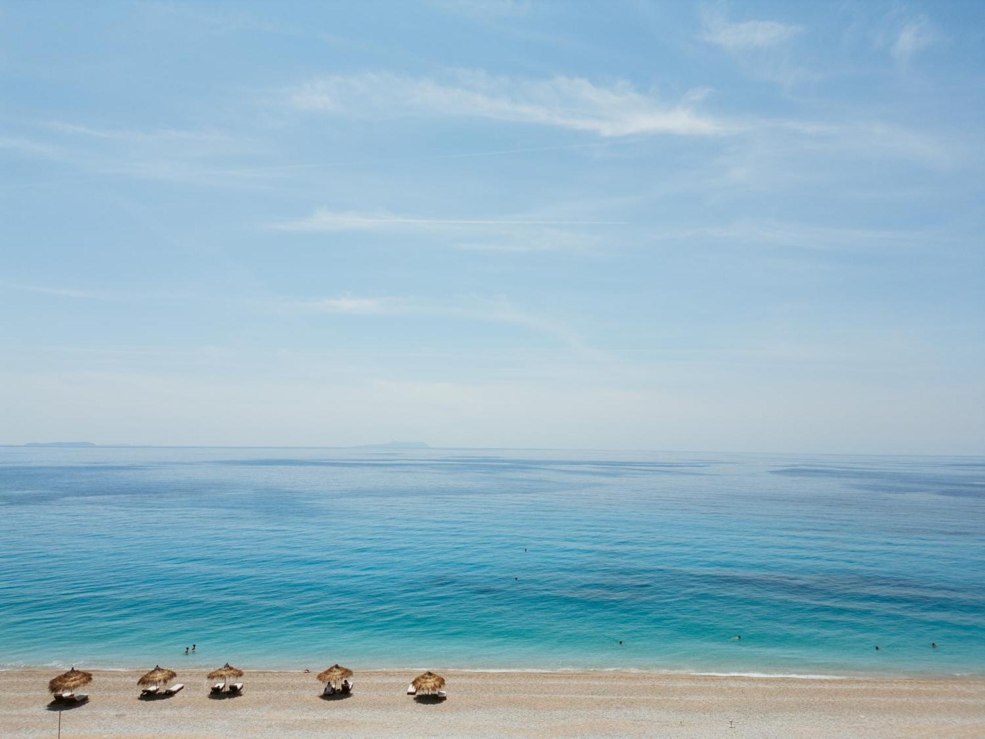 Palladium Beach Hotel- Private Beach Included Dhërmi Exterior foto